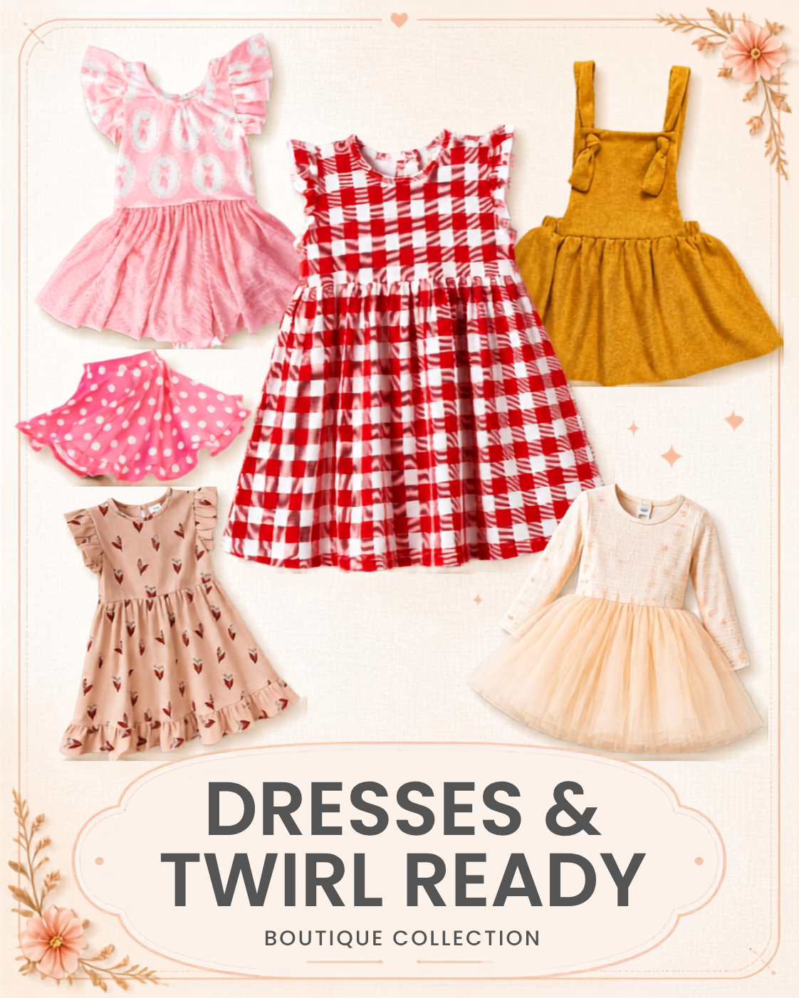 Dresses & Twirl‑Ready Looks (Toddler & Children)
