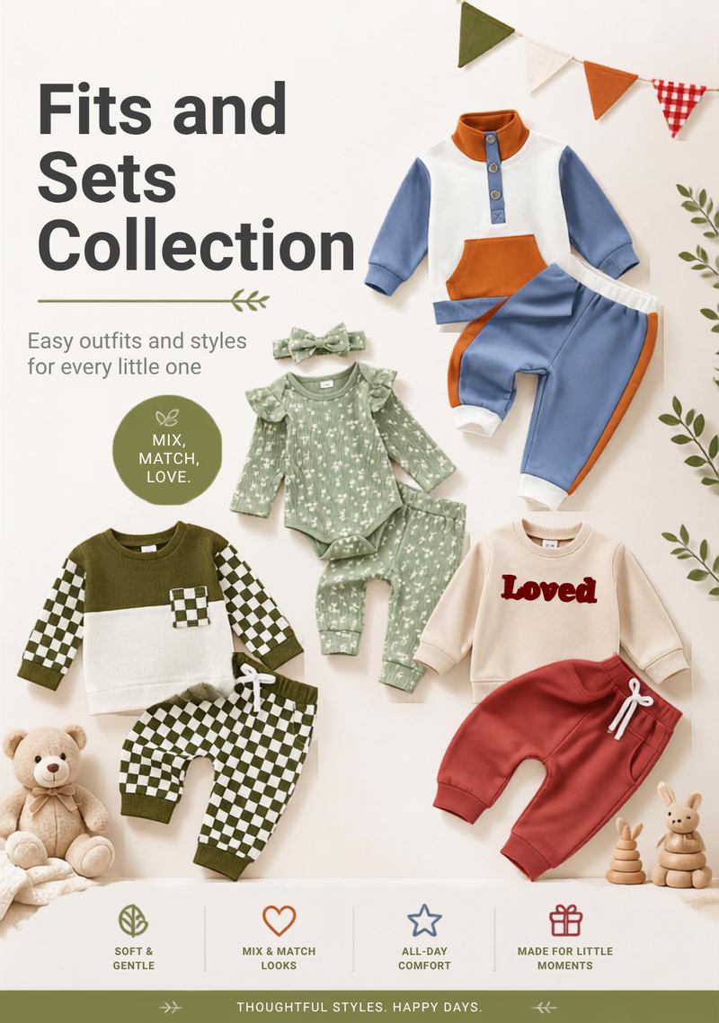 "Fits" and Matching Sets- Baby/Toddler