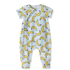 Banana Split Convertible Bamboo Zipper Romper for Baby