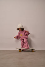 Sunset Pink Sweat Set