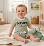 Striped Mama's Boy Set