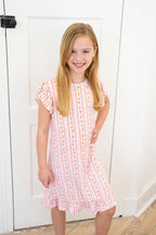 Striped Hearts | Nightgown