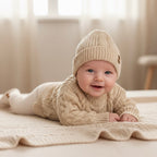 Blake 3 Piece Cable Knit Set