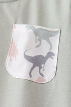 Green Dinosaur Set