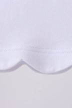 Blue Apple Applique Skorts Set