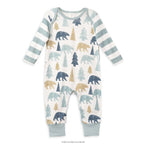 Bear Mountain Baby Boy Cotton Romper