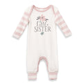 Little Sister Cotton Romper- Baby Girl